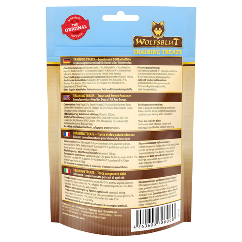 weitere Abbildung Wolfsblut Training Treats Cold River 70 g