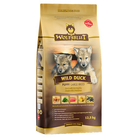 Abbildung Wolfsblut Wild Duck Large Breed Puppy 12,5 kg