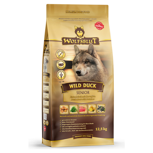 Wolfsblut Wild Duck Senior 12,5 kg