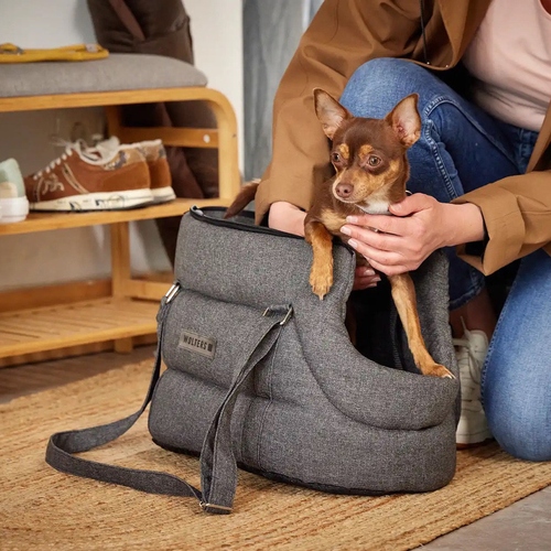 weitere Abbildung Wolters Dog Traveling Tragetasche dunkelgrau
