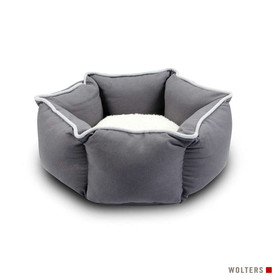 Abbildung Wolters Eco-Well Hunde- & Katzenbett grau/hellgrau
