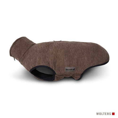 Wolters Fleecejacke Casual braun meliert | Hundebekleidung