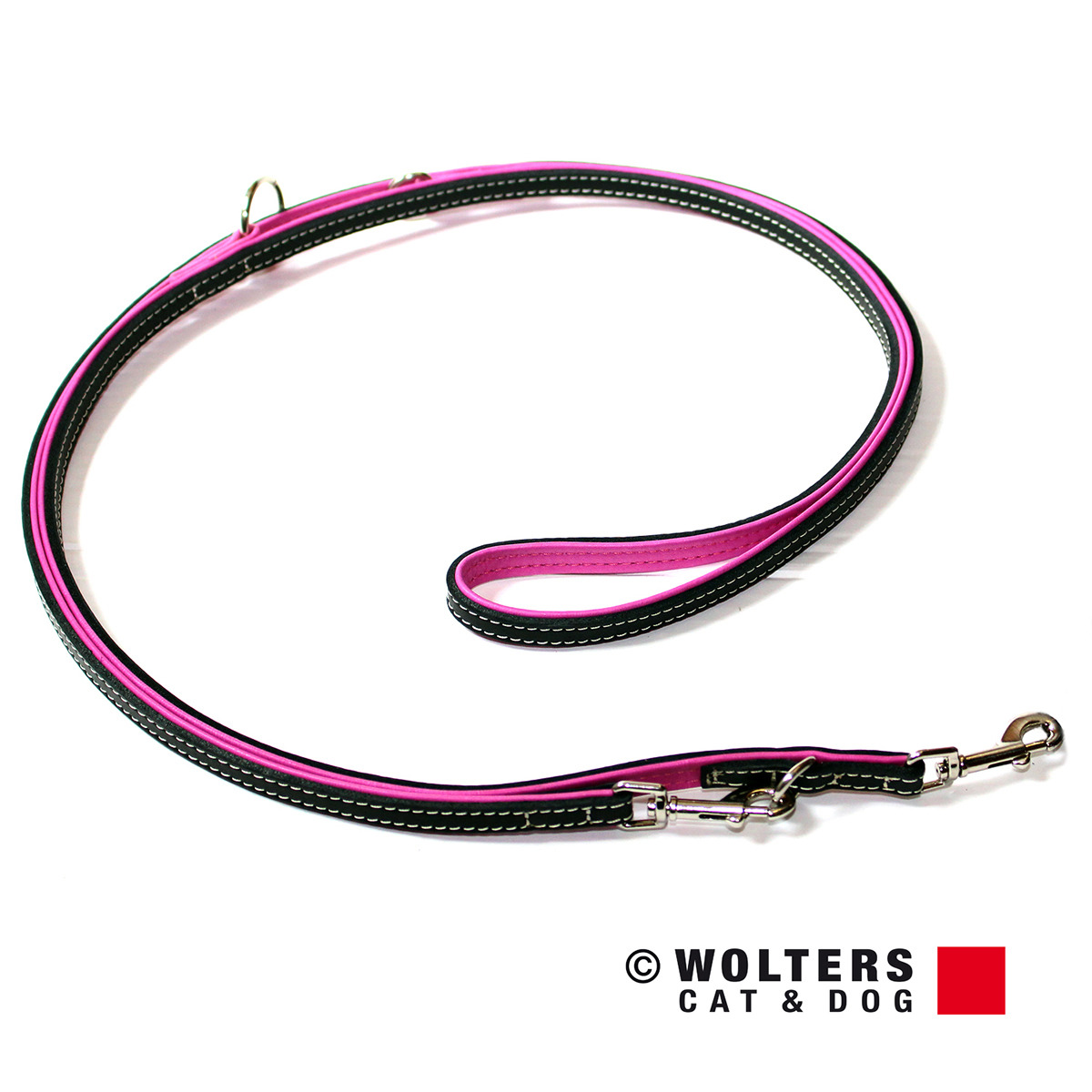 Wolters Führleine Terranova – Aus Fettleder, In Deutschland Gegerbt, Kombiniert Mit Bioleder, Exklusives Design