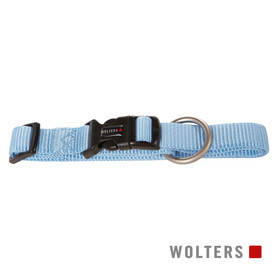 Wolters Halsband Professional Extra-breit – Nylon, Größe L (44-55 Cm, 25 Mm Breite), Farbe Riverside Blue