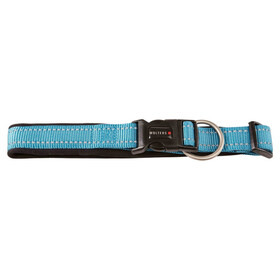 Abbildung Wolters Halsband Soft & Safe reflektierend aqua/schwarz