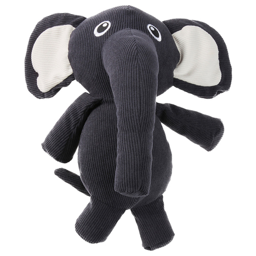 Wolters Hundespielzeug Animal Family Eddie Elefant grau, Maße: 30 cm