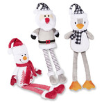 Hundespielzeug Christmas Range Weihnachtsmann grau/weiß, Abbildung 4