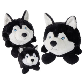 Abbildung Wolters Hundespielzeug Plschball Henry Husky