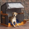Wolters Hundestrandkorb Wacholder schwarz/grau-gestreift Abbildung 2