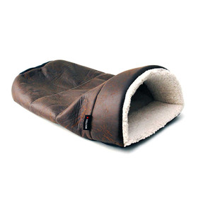Abbildung Wolters Kuschelhhle Senator antik-braun fr Hunde