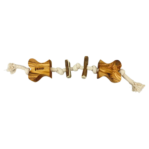 Wolters Olivi Geweih-Tau-Spielzeug-Knochen, Maße: ca. 40 cm