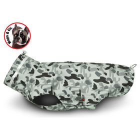 Abbildung Wolters Outdoorjacke Camouflage fr Mops & Co. grau/schwarz