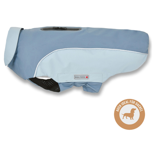 Wolters Regenjacke Easy Rain für Dackel blau