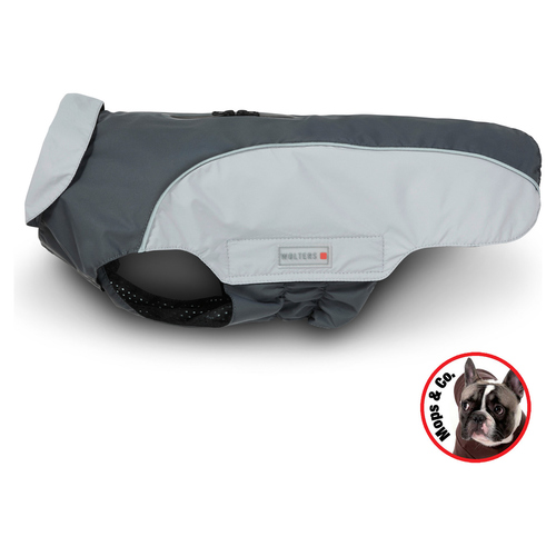 Wolters Regenjacke Easy Rain für Mops & Co. grau