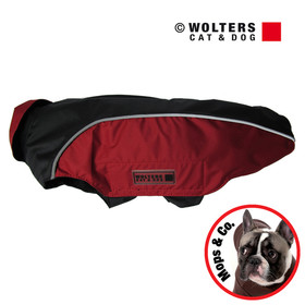 Abbildung Wolters Regenjacke Easy Rain fr Mops & Co. schwarz/rot