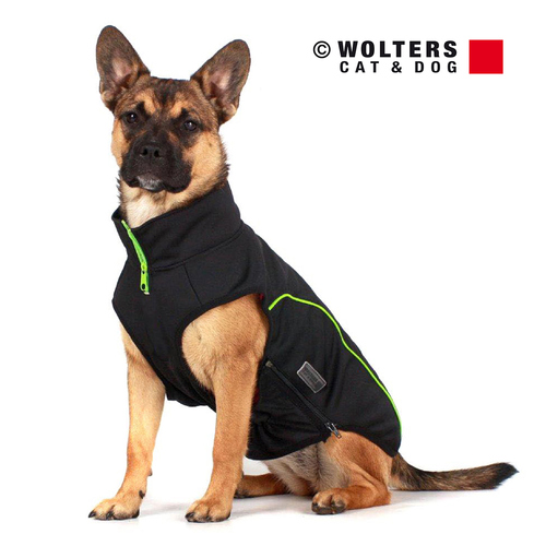 weitere Abbildung Wolters Softshell-Jacke Basic schwarz/limone