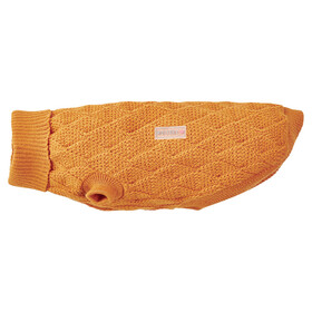 Abbildung Wolters Strickpullover Diamond fancy orange