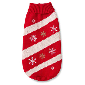 Abbildung Wolters Strickpullover Frosty rot/wei