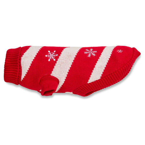 weitere Abbildung Wolters Strickpullover Frosty rot/wei