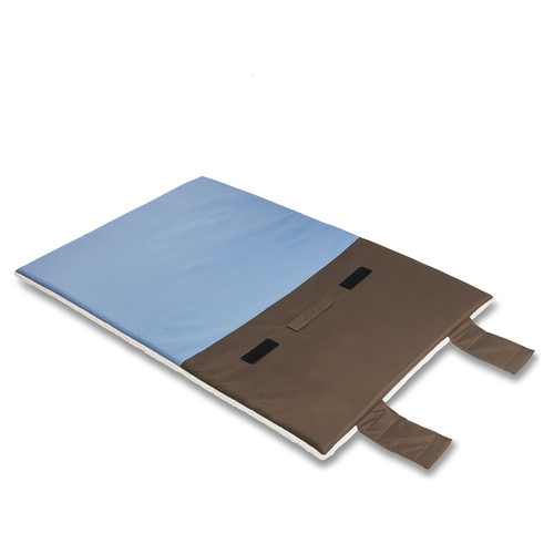 weitere Abbildung Wolters Upcycling Vagabund Reisedecke trffel/blau