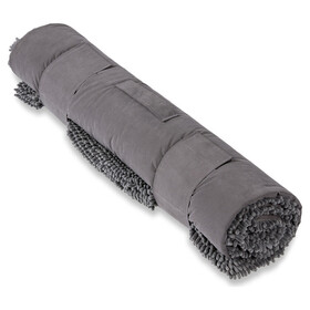 Abbildung Wolters Vagabund Reisedecke meets Cleankeeper cool grey