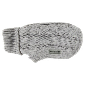 Abbildung Wolters Zopf-Strickpullover fr Mops & Co. silber