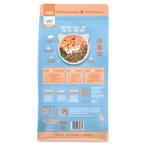 weitere Abbildung Wow Cat Adult Lachs 2 kg