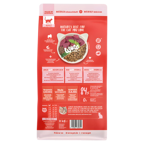 weitere Abbildung Wow Cat Adult Rind 2 kg