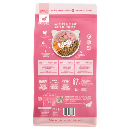 weitere Abbildung Wow Cat Junior Geflgel 2 kg