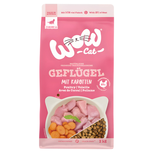 Wow Cat Junior Geflügel 325 g