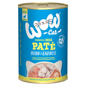 Abbildung Wow Cat Junior Pat Huhn & Garnele 400 g - 6 Stck