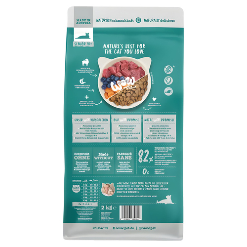 weitere Abbildung Wow Cat Senior Lamm 325 g
