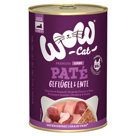 Abbildung Wow Cat Senior Pat Geflgel & Ente 400 g - 6 Stck