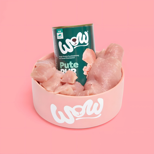 weitere Abbildung Wow Dog Adult Pur Pute 400 g - 6 Stck