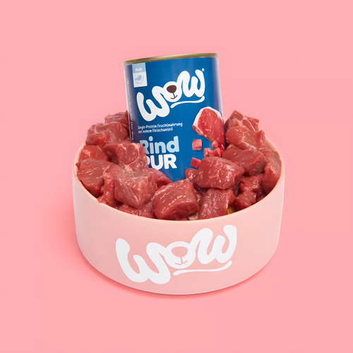 weitere Abbildung Wow Dog Adult Pur Rind 400 g - 6 Stck