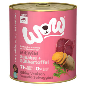 Abbildung Wow Dog Adult Wild 800 g - 6 Stck