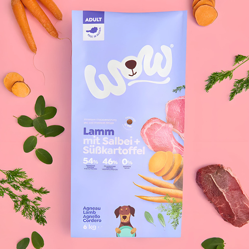 weitere Abbildung Wow Dog Minis Adult Lamm 1 kg