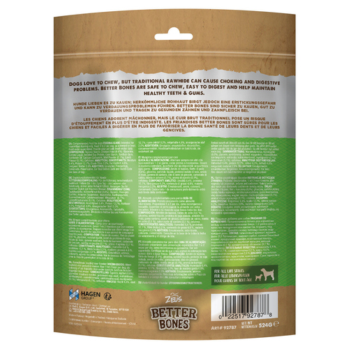 weitere Abbildung Zeus BetterBones Small Bones mit Lamm & Minze - 24 Stck
