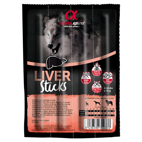 alpha spirit Alpha Spirit Stick 4er-Blister Leber