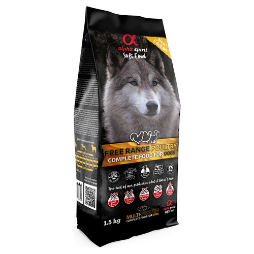 alpha spirit Complete Soft Food Freiland-Geflügel 1,5 kg