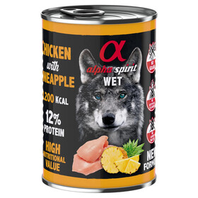 Abbildung alpha spirit Huhn mit Ananas 400 g - 6 Stck