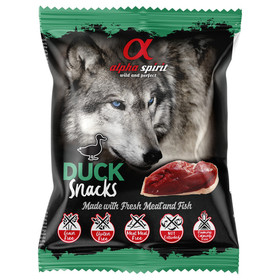 Abbildung alpha spirit Hundesnack gewrfelt Ente 50 g