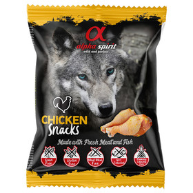 Abbildung alpha spirit Hundesnack gewrfelt Huhn 50 g