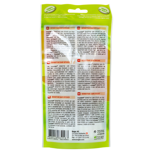 weitere Abbildung bogar bogacare Sensitive Ear Sticks - 30er Pack