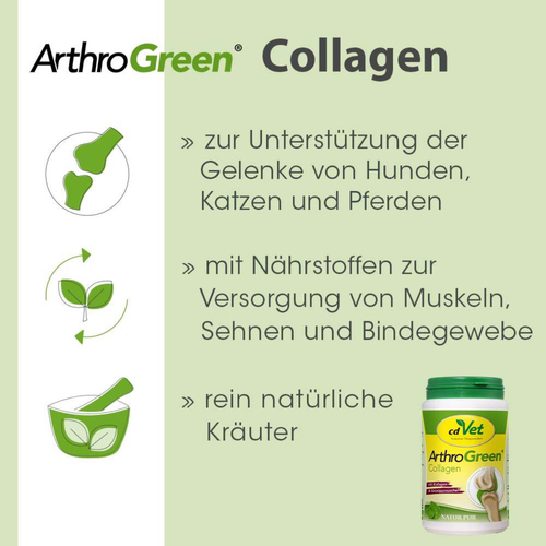 weitere Abbildung cdVet ArthroGreen Collagen 300 g fr Katzen