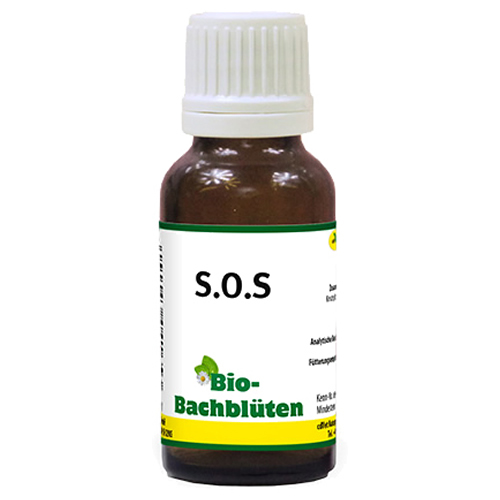cdVet Bio-Bachblüten S.O.S 20 ml für Katzen