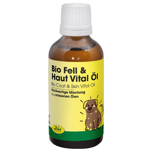 cdVet Bio Fell & Haut Vital Öl 50 ml für Hunde