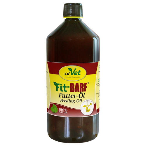 cdVet FIT-BARF Futter-Öl 1 l für Hunde