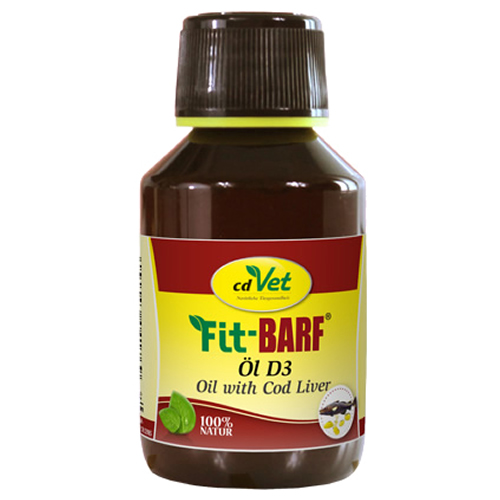 cdVet FIT-BARF Öl D3 100 ml für Hunde