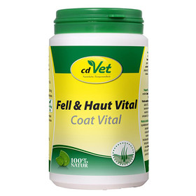 Abbildung cdVet Fell & Haut Vital 150 g fr Katzen